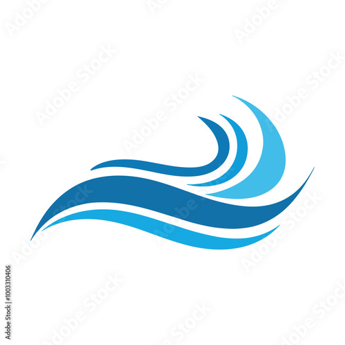 Free Download ocean wave abstract water logo - GFXLoad