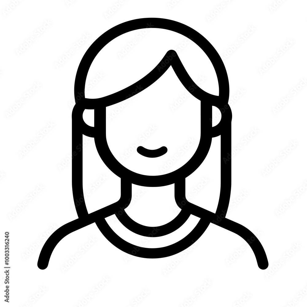 This simple line icon depicts a coach with a welcoming smile, symbolizing support and encouragement in various coaching activities, including sports and personal growth This simple line icon depicts a coach with a welcoming smile, symbolizing support and encouragement in various coaching activities, including sports and personal growth