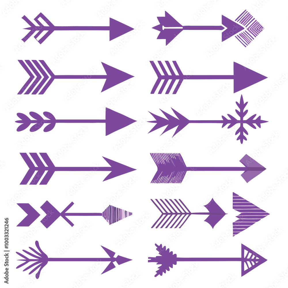 Fototapeta premium set of arrow icons