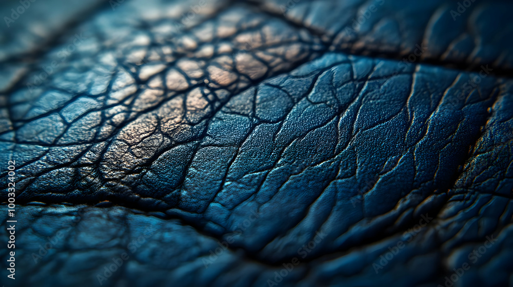 Closeup of Deep Blue Textured Surface, Abstract Background Closeup of Deep Blue Textured Surface, Abstract Background