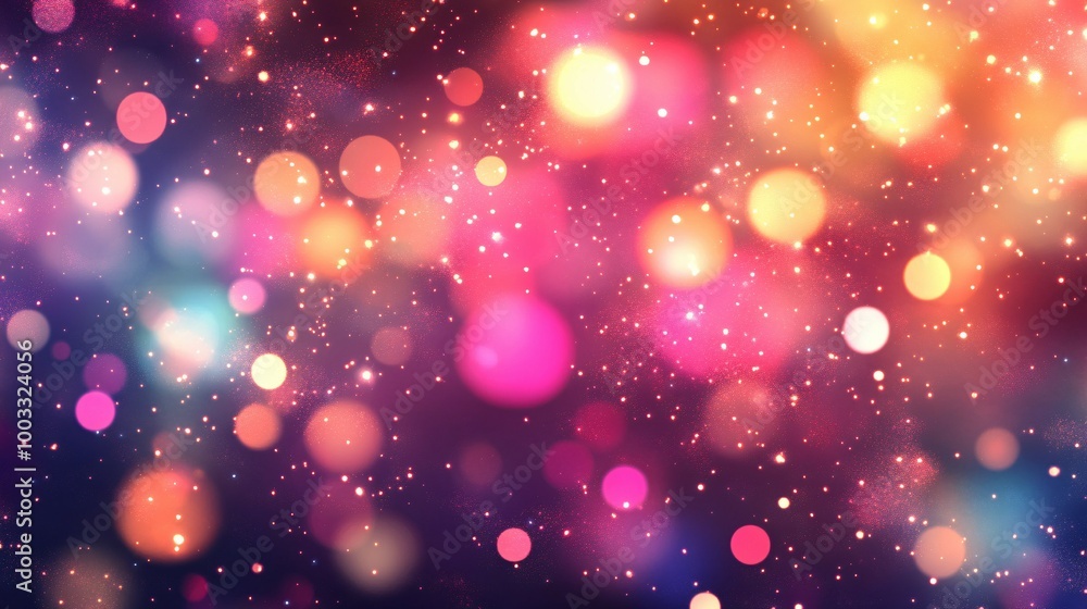 Colorful Bokeh Background Colorful Bokeh Background