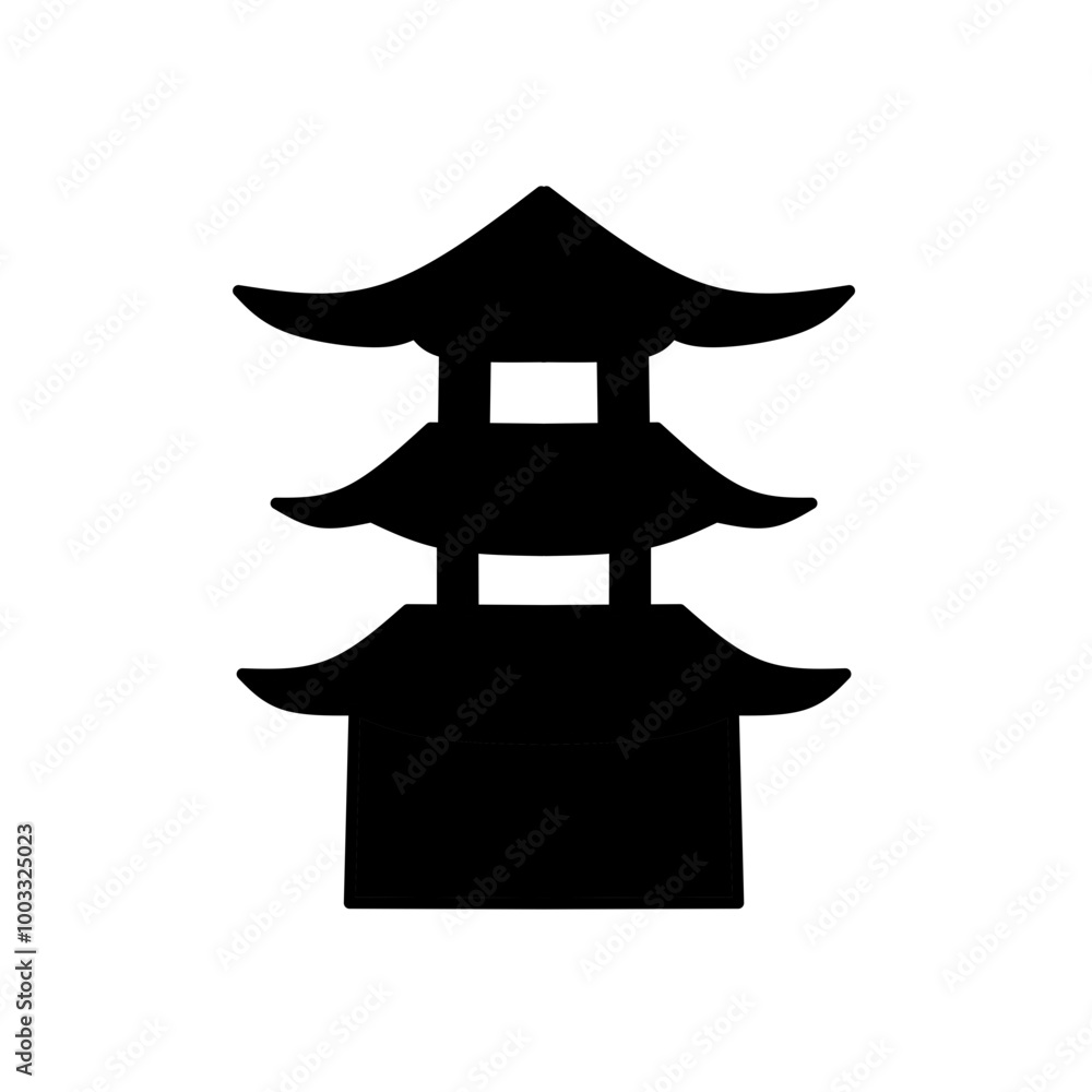 pagoda icon pagoda icon