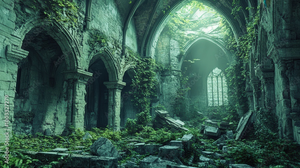 Enigmatic Ruins of a Medieval Fantasy Temple: Forgotten History and Ancient Magic Unveiled Enigmatic Ruins of a Medieval Fantasy Temple: Forgotten History and Ancient Magic Unveiled