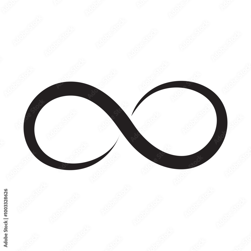 infinity line loop logo infinity line loop logo