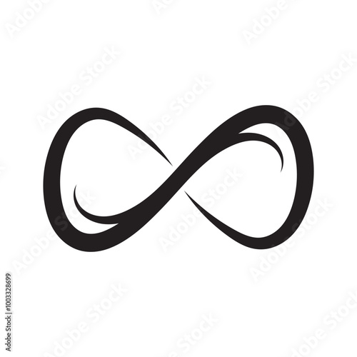infinity line loop logo