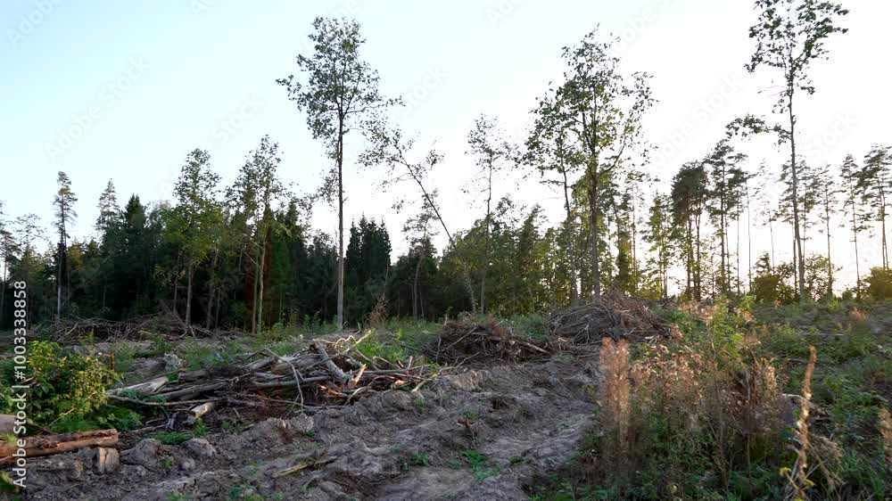 Deforestation. Axe in stump for cutting timber in forest. Illegal logging. Forests illegal disappearing. Deforestation, timber logging. Lumberjack axe for chopping timber. Ax for chopping wood. Deforestation. Axe in stump for cutting timber in forest. Illegal logging. Forests illegal disappearing. Deforestation, timber logging. Lumberjack axe for chopping timber. Ax for chopping wood.