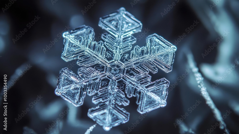 Beautiful snowflake with intricate details, showcasing nature's artistry and the elegance of winter's chill. Beautiful snowflake with intricate details, showcasing nature's artistry and the elegance of winter's chill.