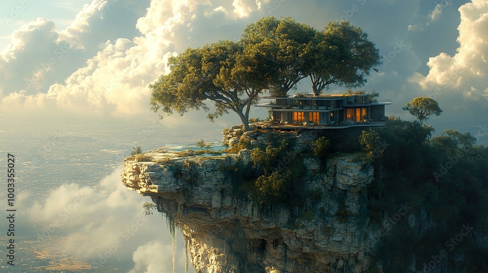 Modern Cliffside House with Stunning Ocean Views Modern Cliffside House with Stunning Ocean Views