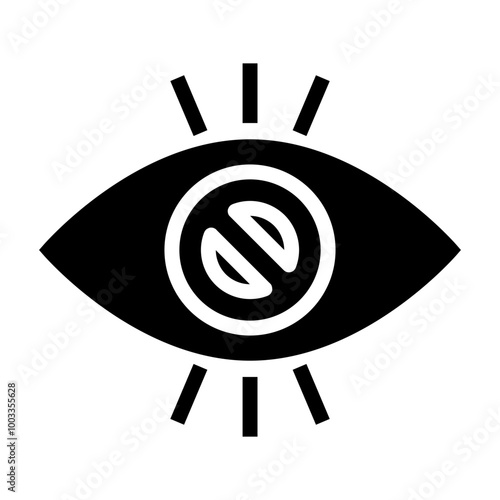 blindness Solid icon