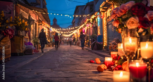 AI-generated image of Día de los Muertos Day of the Dead celebration
a unique and colorful event and culture that emphasizes remembrance and the continuity of life
