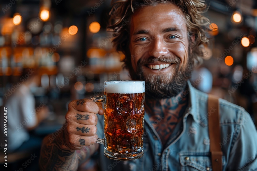 Urban brewer celebrates craft beer culture a hipster s summer enjoyment of fresh brewed flavors Urban brewer celebrates craft beer culture a hipster s summer enjoyment of fresh brewed flavors