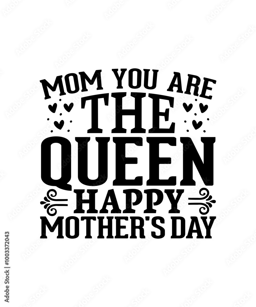 Obraz premium Mother's Day t-shirt design