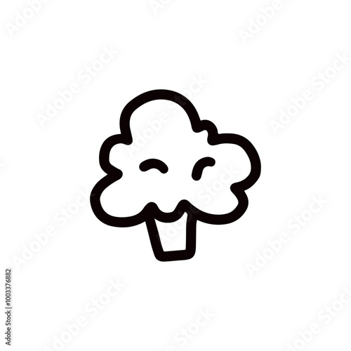 broccoli icon design vector illustration