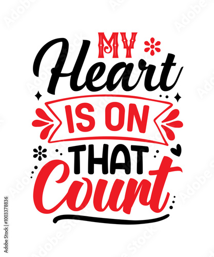 Heart t-shirt design