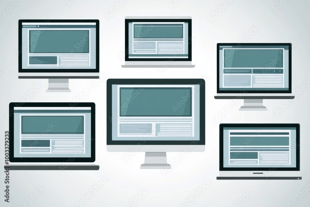 Tablet PC and smartphone displaying website design on multiple devices, highlighting the versatility and responsiveness of modern digital platforms. Tablet PC and smartphone displaying website design on multiple devices, highlighting the versatility and responsiveness of modern digital platforms.