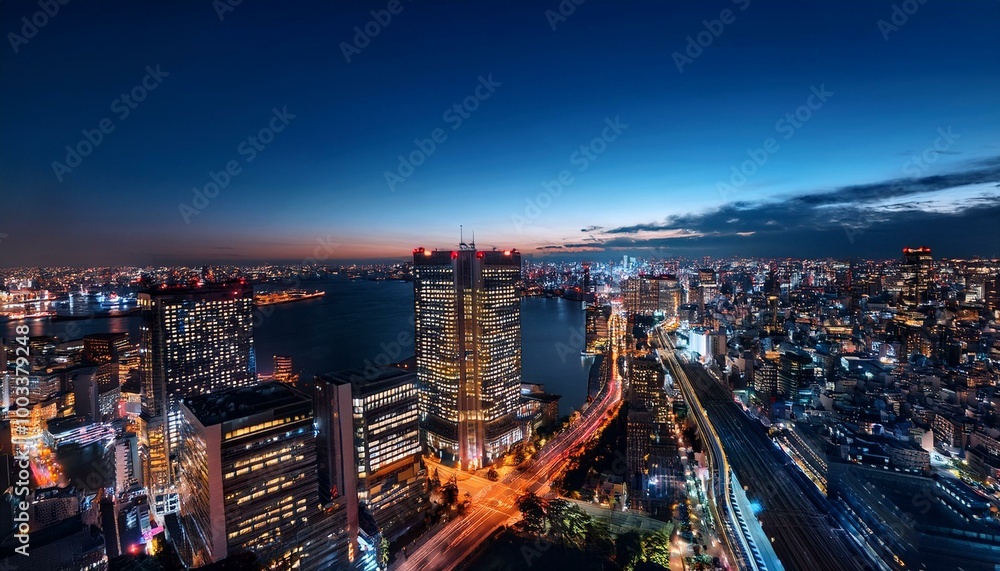 Fototapeta premium Tokyo generated_03