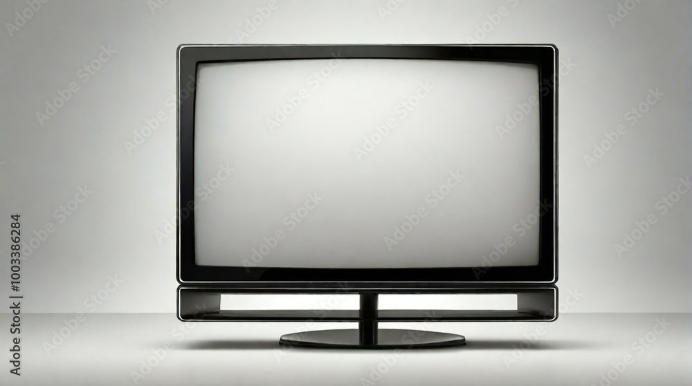 lcd tv on a white background lcd tv on a white background