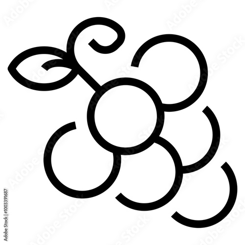Grape Fruit Icon