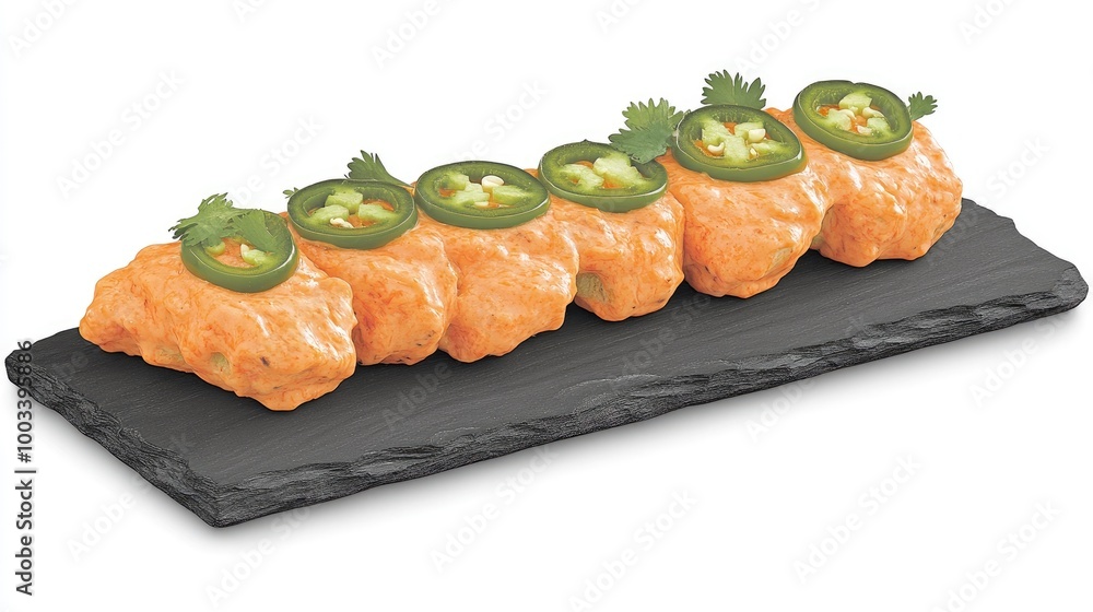 Artistic Presentation of Tasty French Fries Artistic Presentation of Tasty French Fries