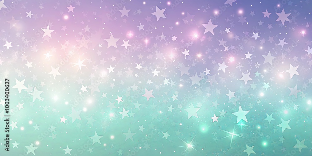 A soft pastel ombre background featuring scattered white stars and sparkling highlights, perfect for dreamy, magical designs. A soft pastel ombre background featuring scattered white stars and sparkling highlights, perfect for dreamy, magical designs.