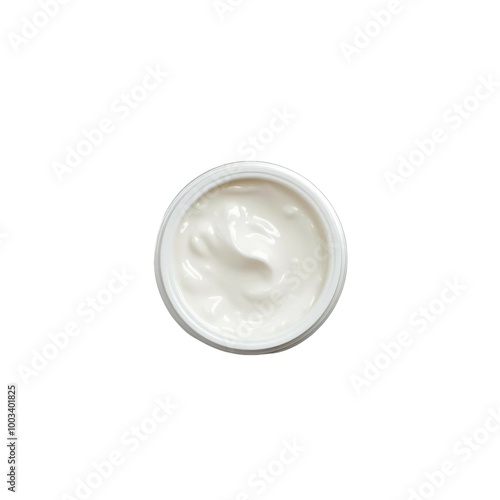 cosmetic container isolated on white