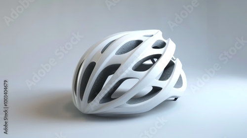 Minimalist 3D Design of a Bicycle Helmet