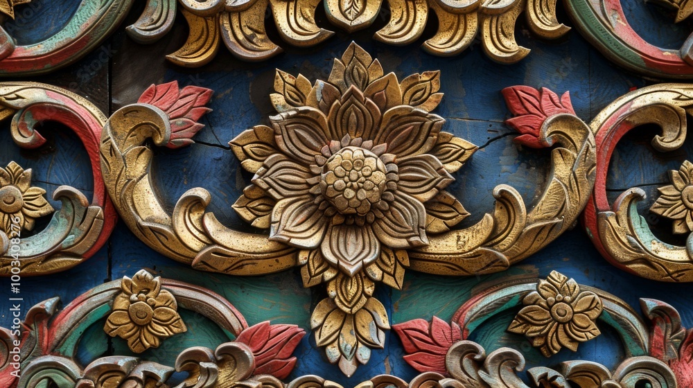 Graceful Thai Patterns with Intricate Curves Graceful Thai Patterns with Intricate Curves