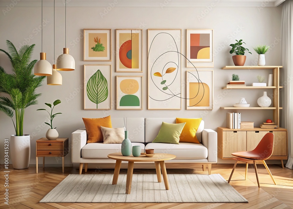 Minimalist Wall Art For Peaceful Homes Reference: Explore A Minimalist Line Art Collection In Soothing Neutral Tones