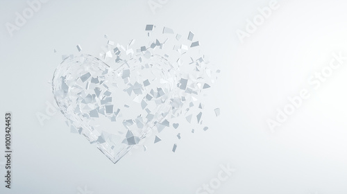 Shattered Heart: A delicate...