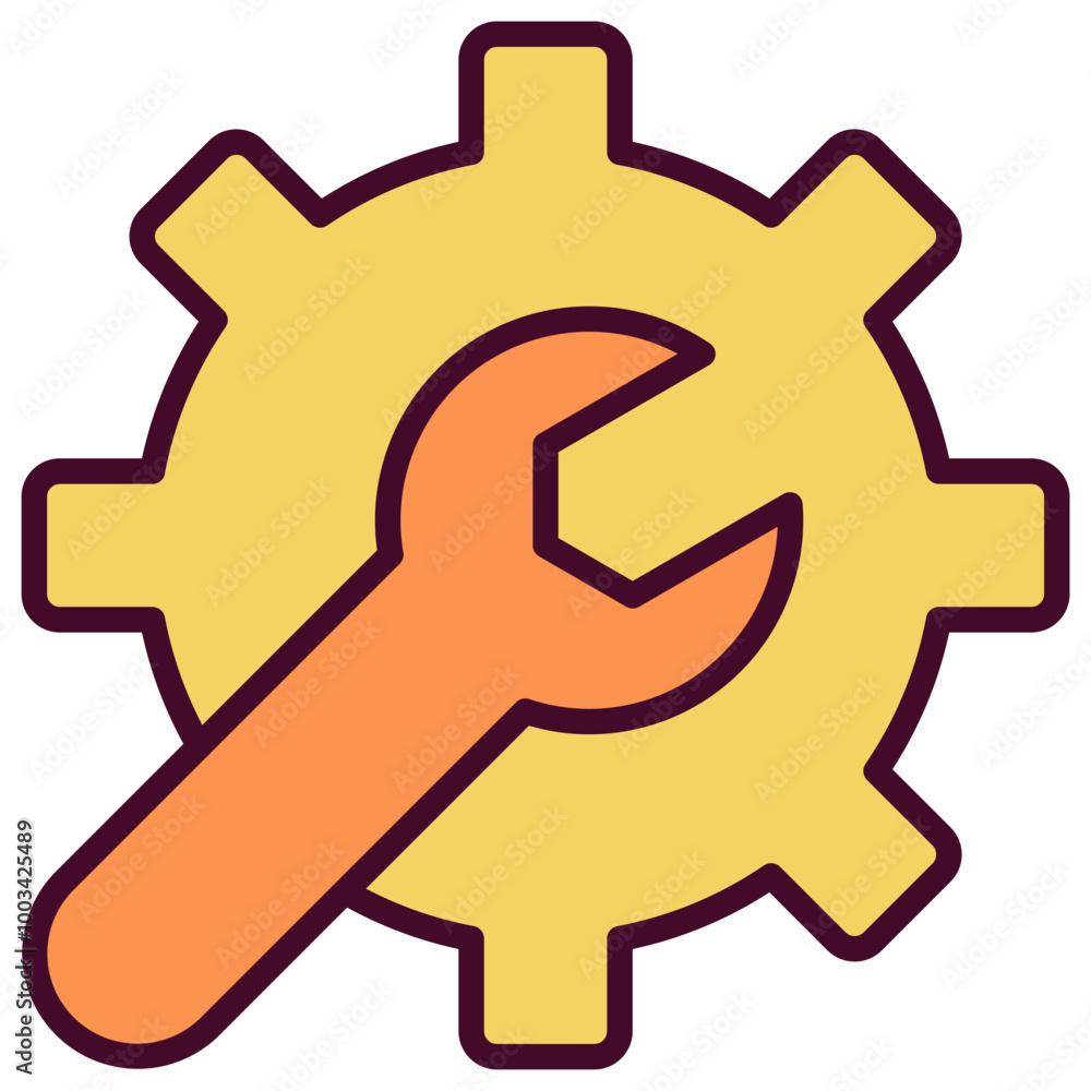 Setting Icon Outline Color Icon Setting Icon Outline Color Icon