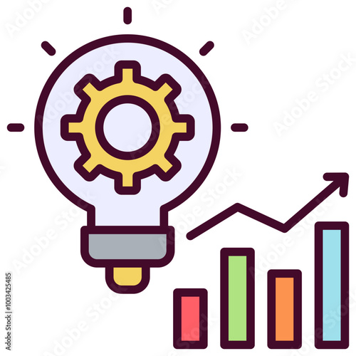 Development Icon Outline Color Icon