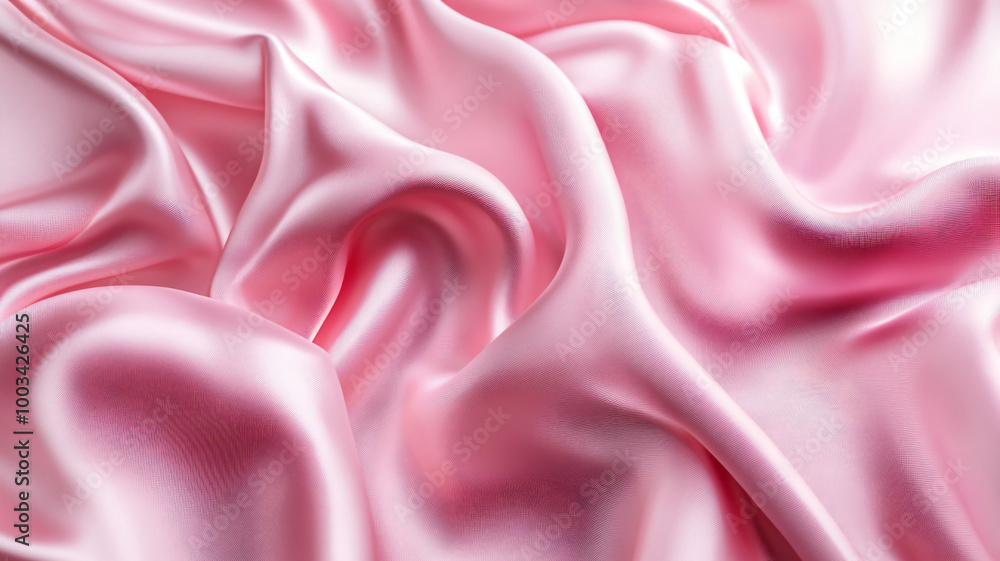 Obraz premium pink silk background
