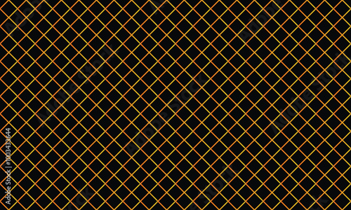 Diagonal gold line grid vector illustration
