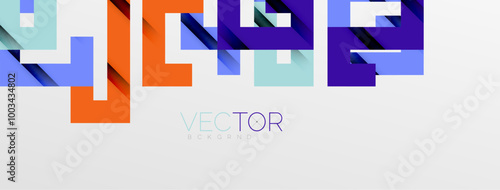 Color bend lines with shadow texture effect. Vector Illustration For Wallpaper, Banner, Background, Card, Book Illustration, landing page