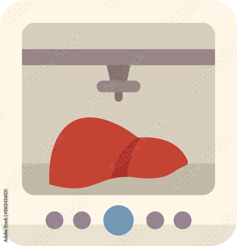 Bioengineering creating liver on 3d printer in medical laboratory, future of transplantology and artificial organs