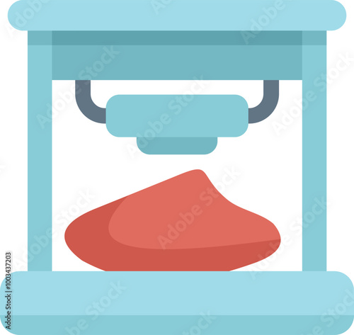 3d bioprinting machine creating a human organ for transplant surgery, innovative medical technology