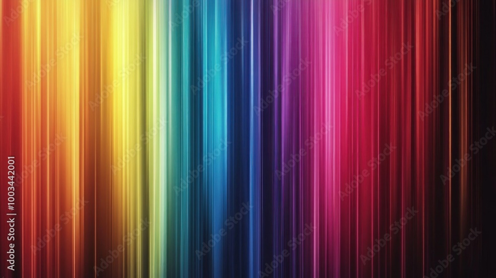 Abstract Rainbow Stripes Background Abstract Rainbow Stripes Background