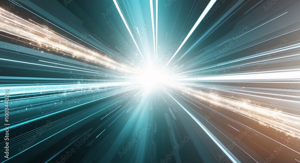 A glowing abstract blue background with radiant rays and light bursts creating a dynamic energy-filled pattern A glowing abstract blue background with radiant rays and light bursts creating a dynamic energy-filled pattern