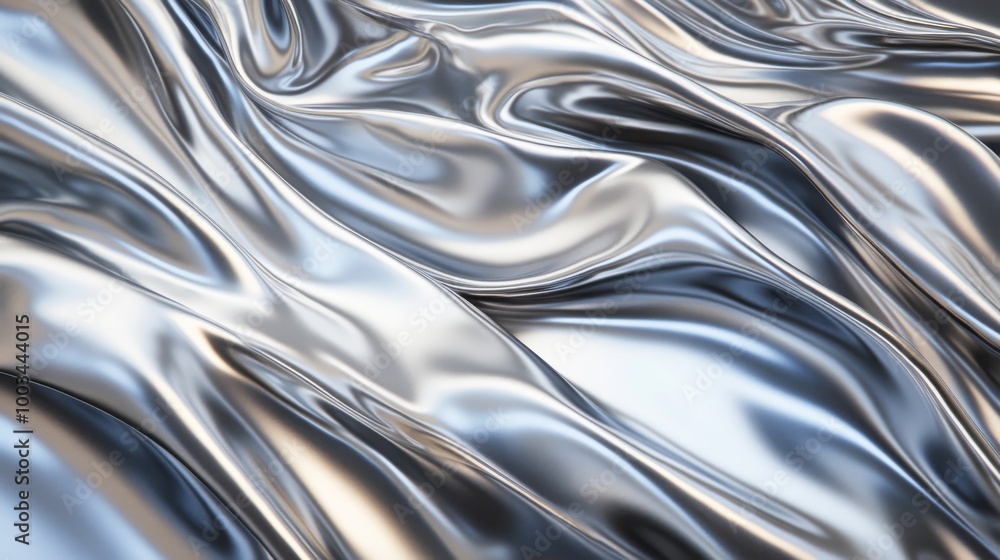 Abstract flowing metallic texture Abstract flowing metallic texture