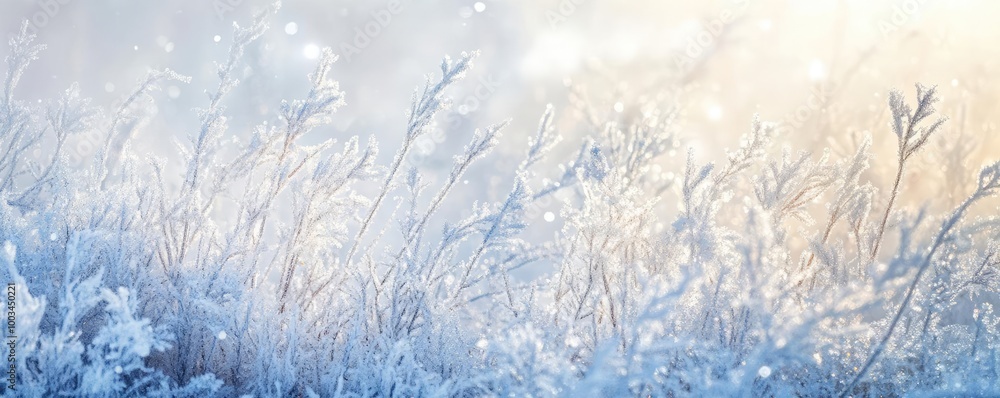 A serene winter landscape featuring frosted grass and gentle snowy tones, evoking a peaceful, chilly ambiance. A serene winter landscape featuring frosted grass and gentle snowy tones, evoking a peaceful, chilly ambiance.