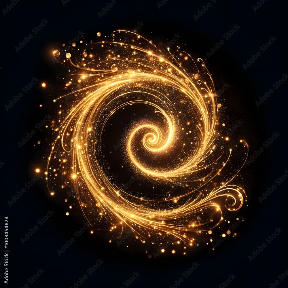 Golden glitter particles , Abstract background with bokeh effect. Magic sparkle. Glitter lights background 5 Golden glitter particles , Abstract background with bokeh effect. Magic sparkle. Glitter lights background 5