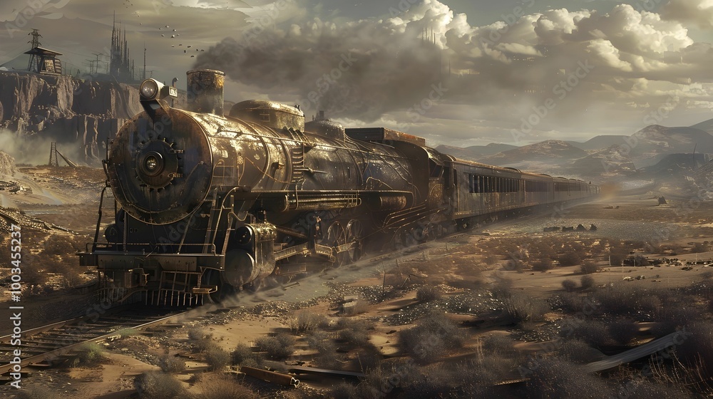 Old Train Wallpaper. Background Old Train Wallpaper. Background
