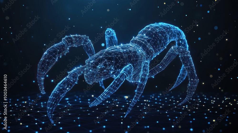 Digital Scorpio Constellation Digital Scorpio Constellation