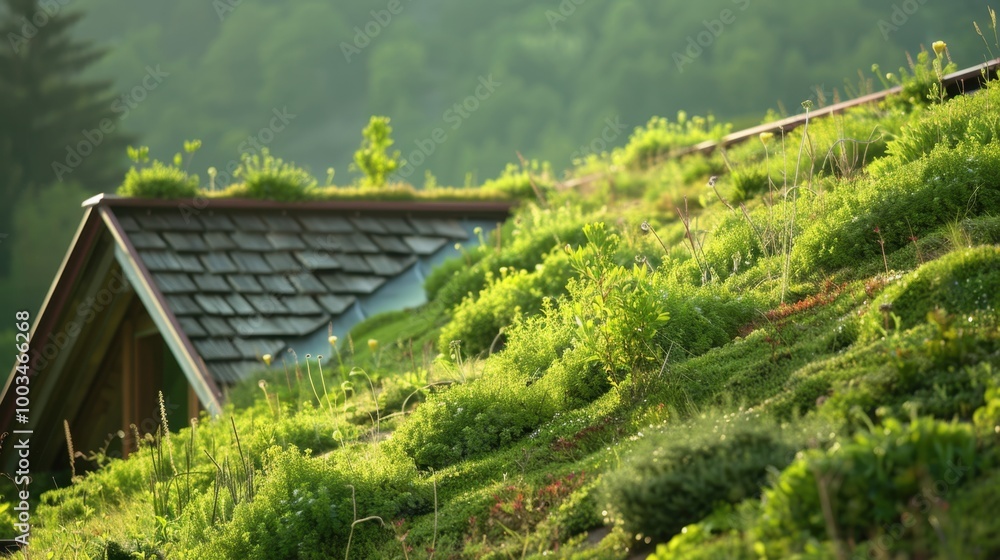 Green Roof: Covered with plants, this roof type enhances building ...