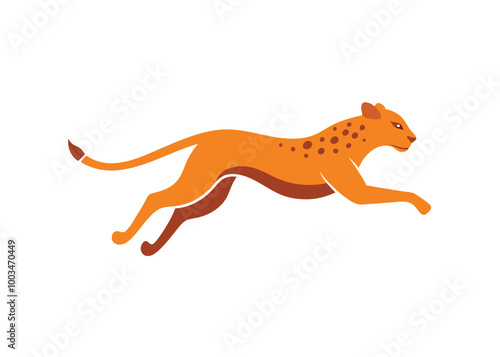 create a minimalist jumping style leopard logo (6).eps