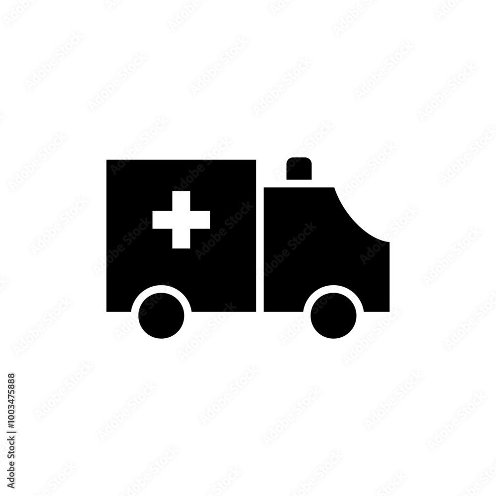 ambulance icon simple design illustration logo ambulance icon simple design illustration logo