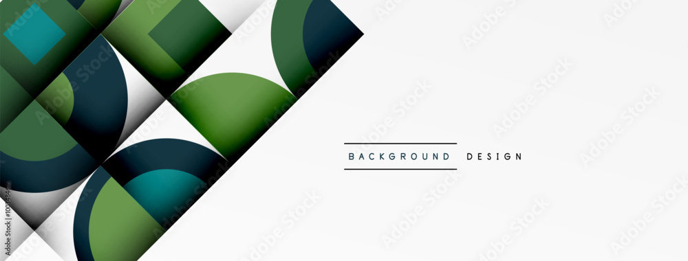 Modern geometrical abstract background - circles. Business or technology presentation design Modern geometrical abstract background - circles. Business or technology presentation design