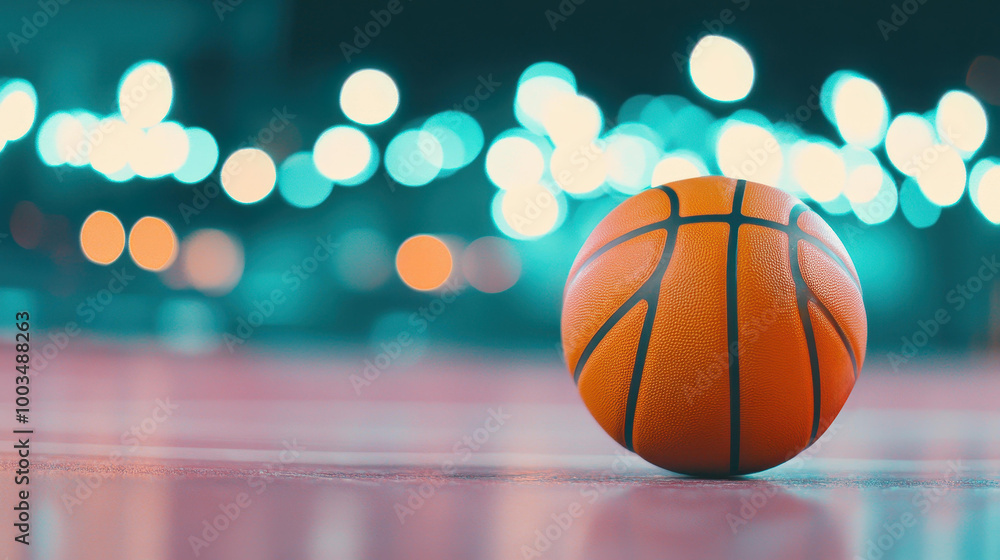 A stunning closeup of a basketball, with a soft defocused background that highlights its texture and details. A stunning closeup of a basketball, with a soft defocused background that highlights its texture and details.