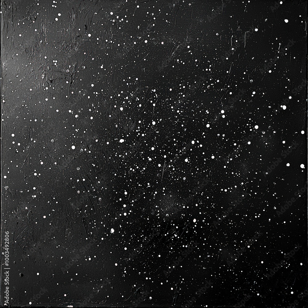 Obraz premium Black and white splatter