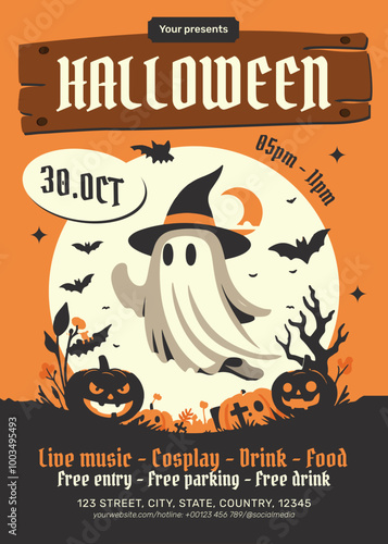 Halloween Party Flyer